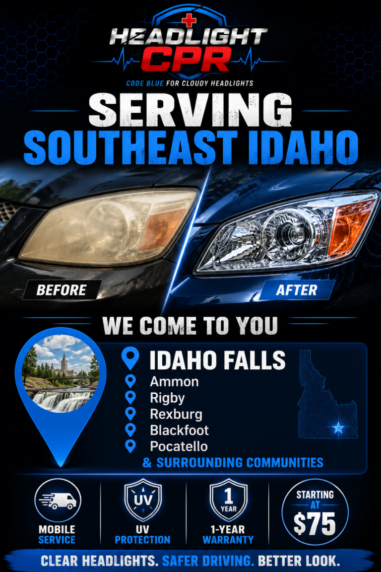 where we service headlights, headlight cpr idaho falls